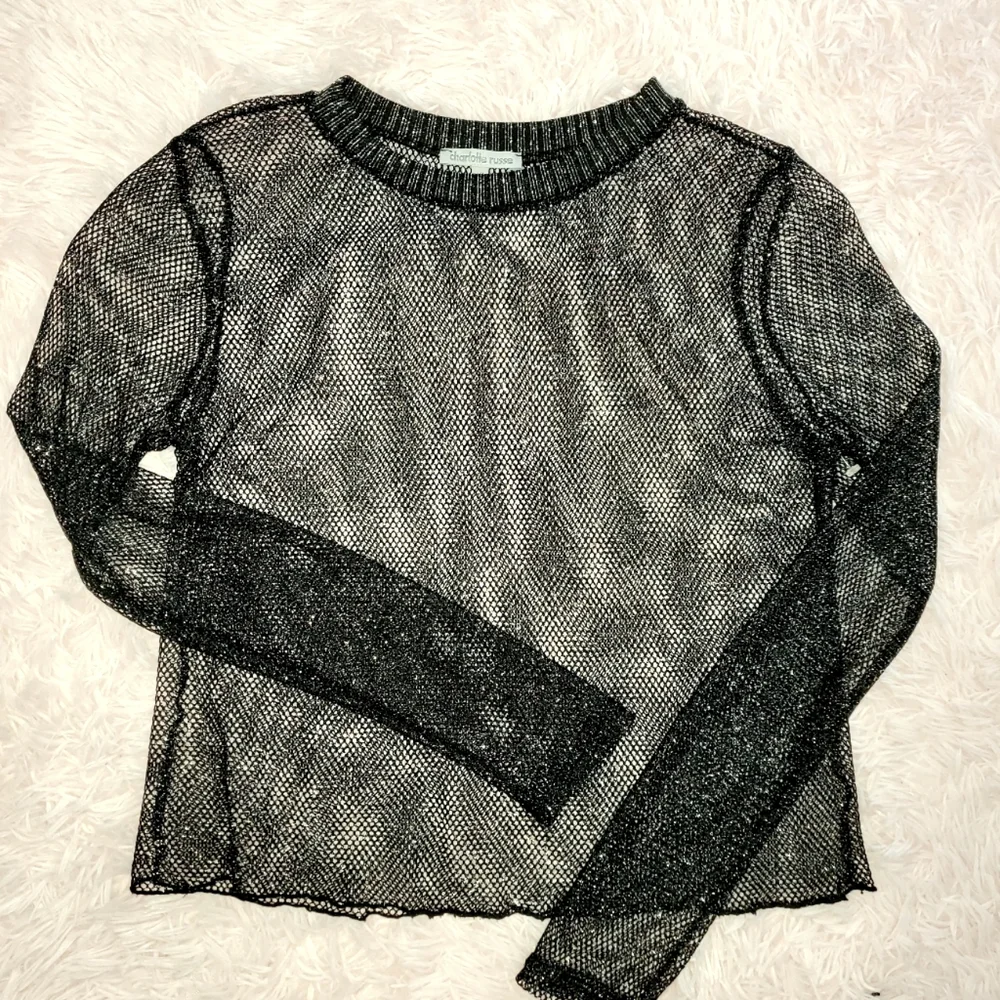 Sparkly Mesh top - Picture 3 of 4